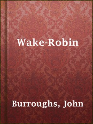 cover image of Wake-Robin